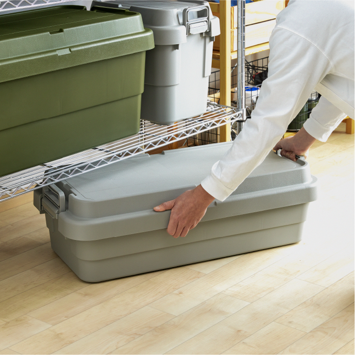 RISU|【二代】TRUNK CARGO 可堆疊多功能耐重收納箱70S(矮) - this ...